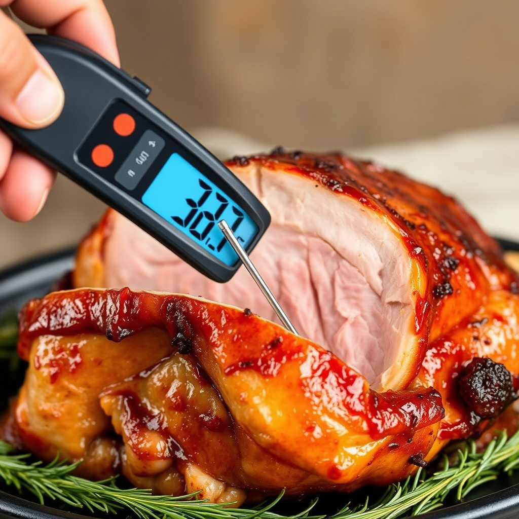 Measuring Pork’s Internal Temperature Accurately