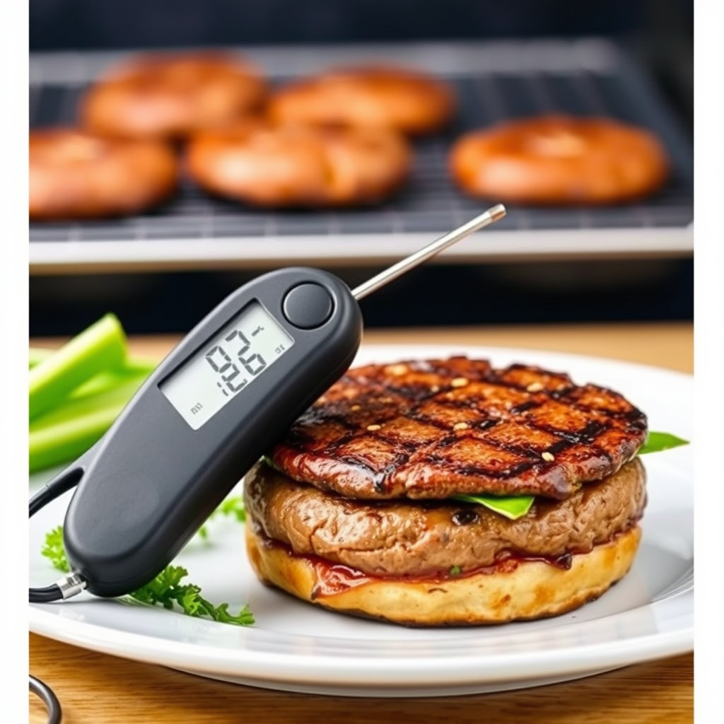 Tools and Techniques for Checking Burger Temperature