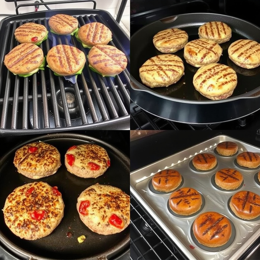 How Cooking Methods Affect Burger Internal Temperature