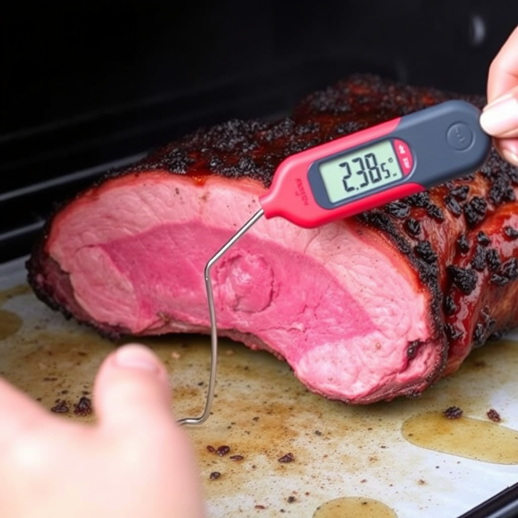 Measuring Brisket Internal Temperature Accurately