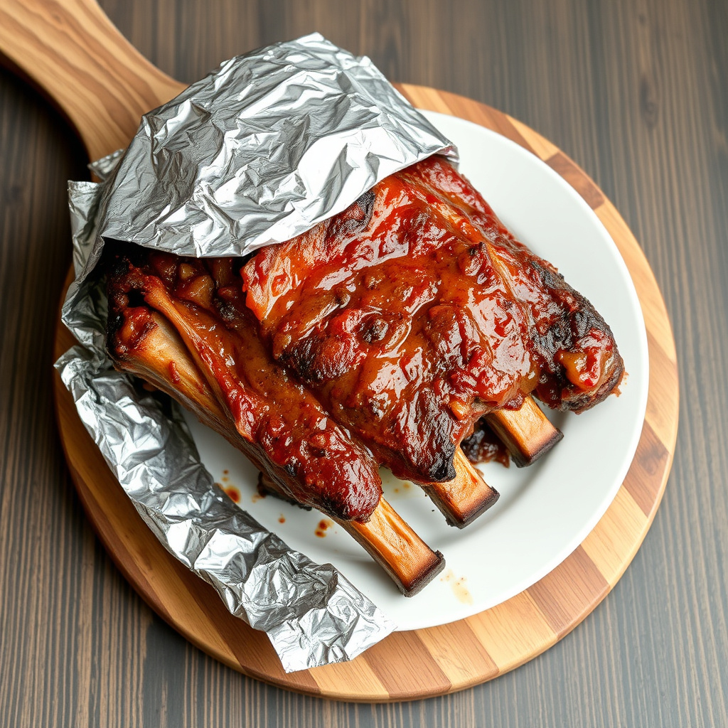 Resting and Serving Ribs After Reaching the Proper Temperature
