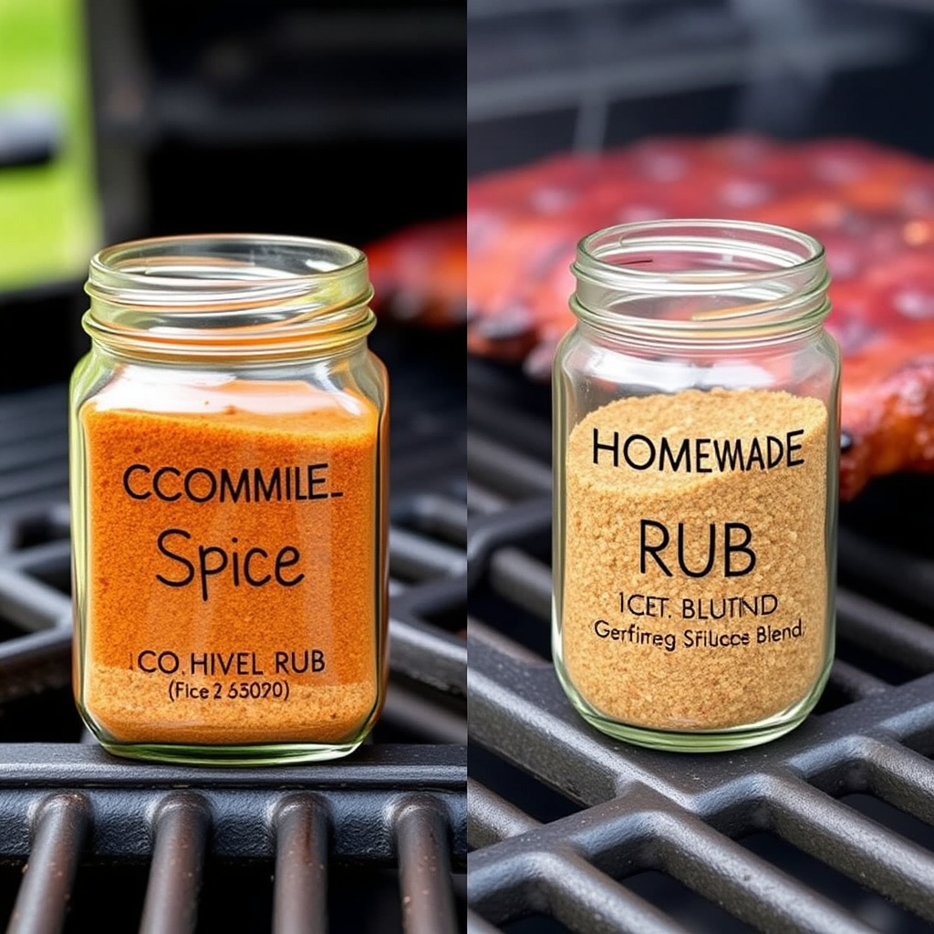 Comparing Commercial Rubs Versus Homemade