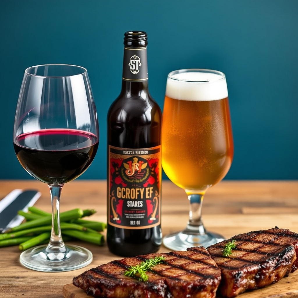 Beverage Pairings to Complement Grilled Steak