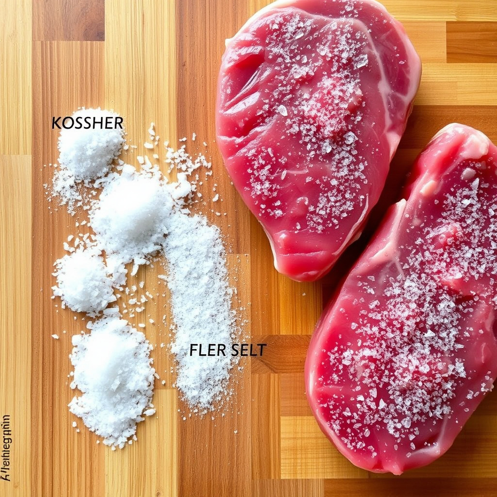 Choosing Salt Types for Salting Steak Ahead of Time