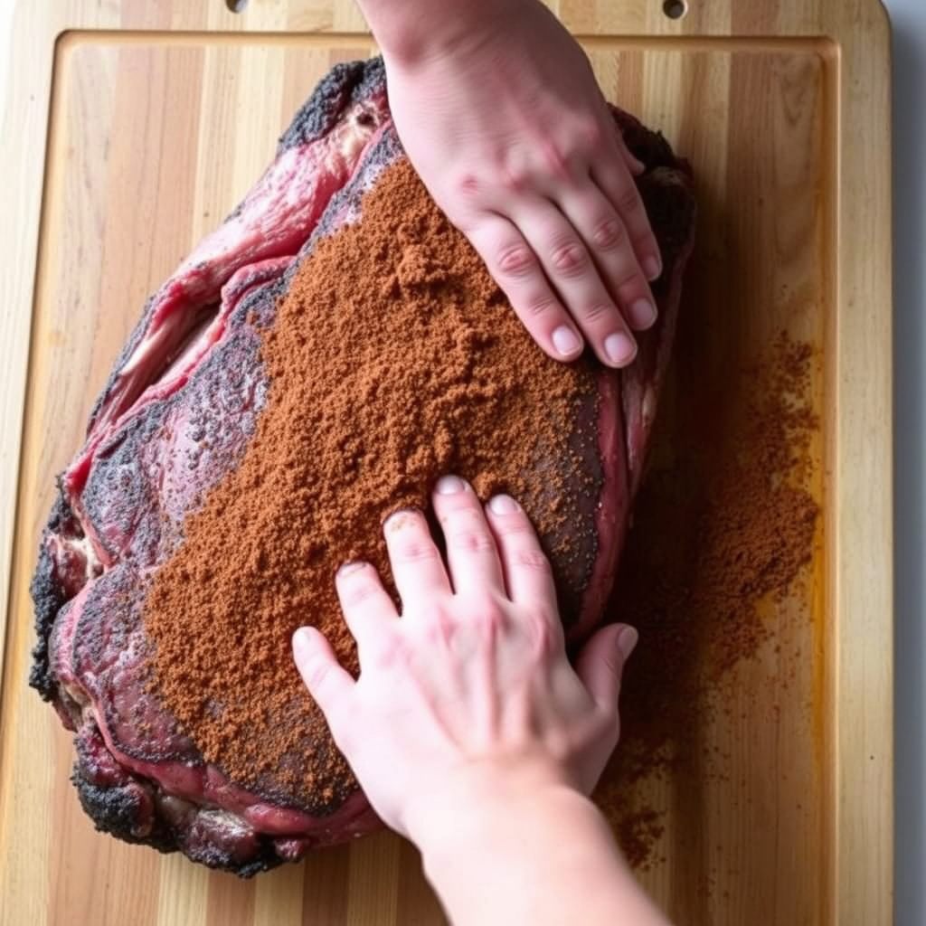 Preparing and Applying the Dry Rub