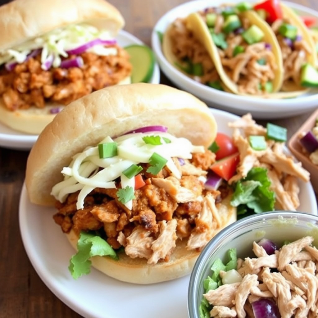 Serving Ideas for Pulled Chicken