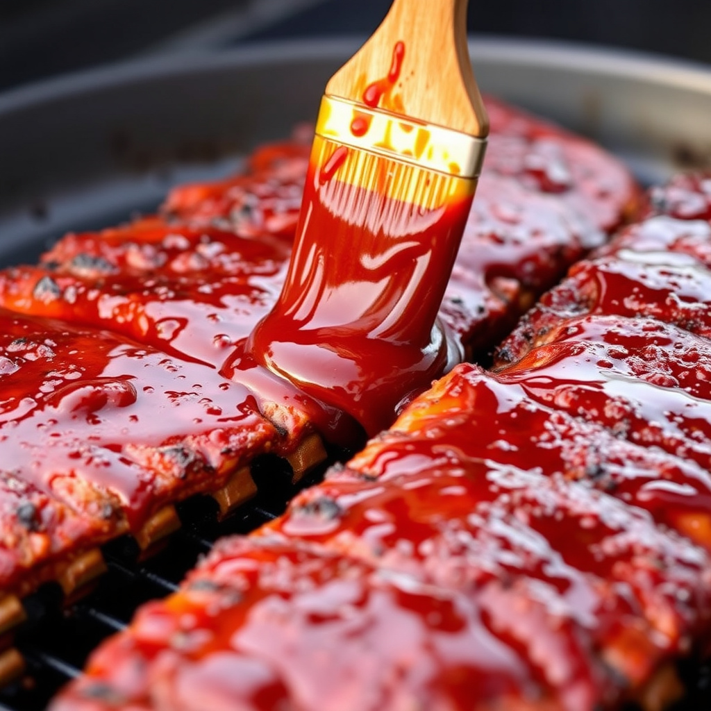 Seasoning and Saucing for Oven Ribs